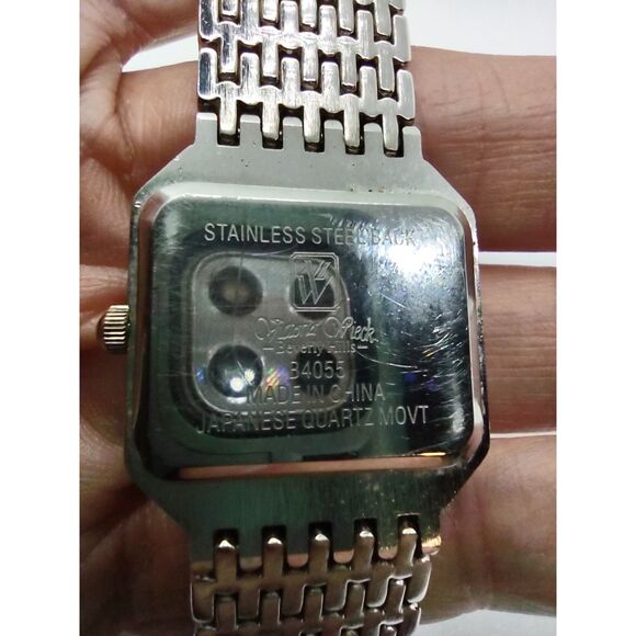 Victoria Wieck Beverly Hills B4055 Amber Crystal Vintage Watch - Picture 6 of 15